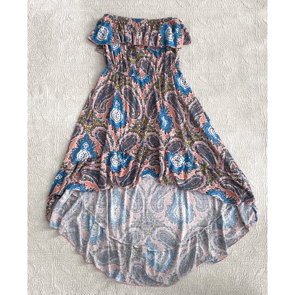 Flowy Sleeveless High-Low Dress